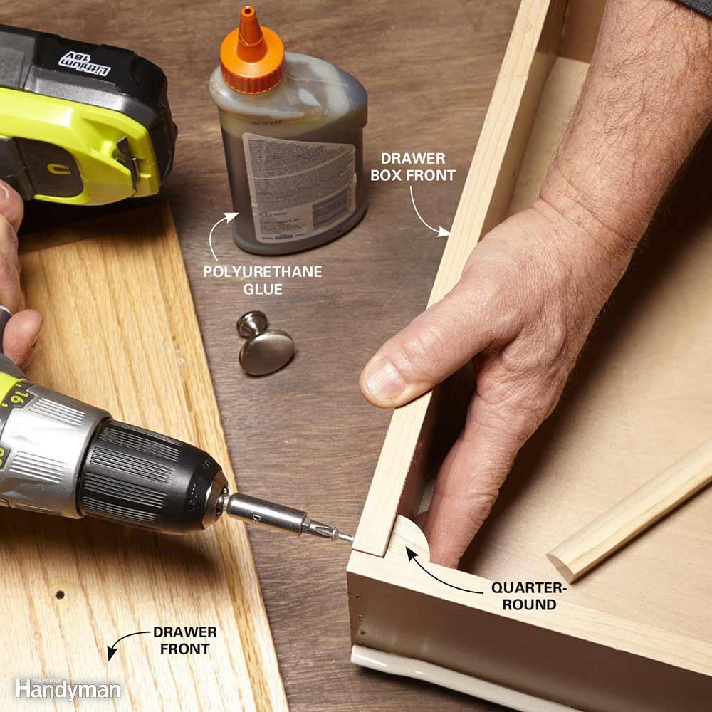 Reinforce a Drawer Front Norway Hill Home Inspections