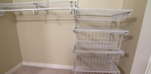 How to Clean Wire Closet Shelving