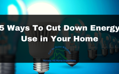 5 Ways to Cut Down Energy Use In Your Home 