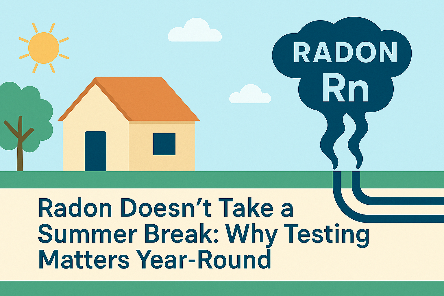 Radon Doesn’t Take a Summer Break: Why Testing Matters Year-Round