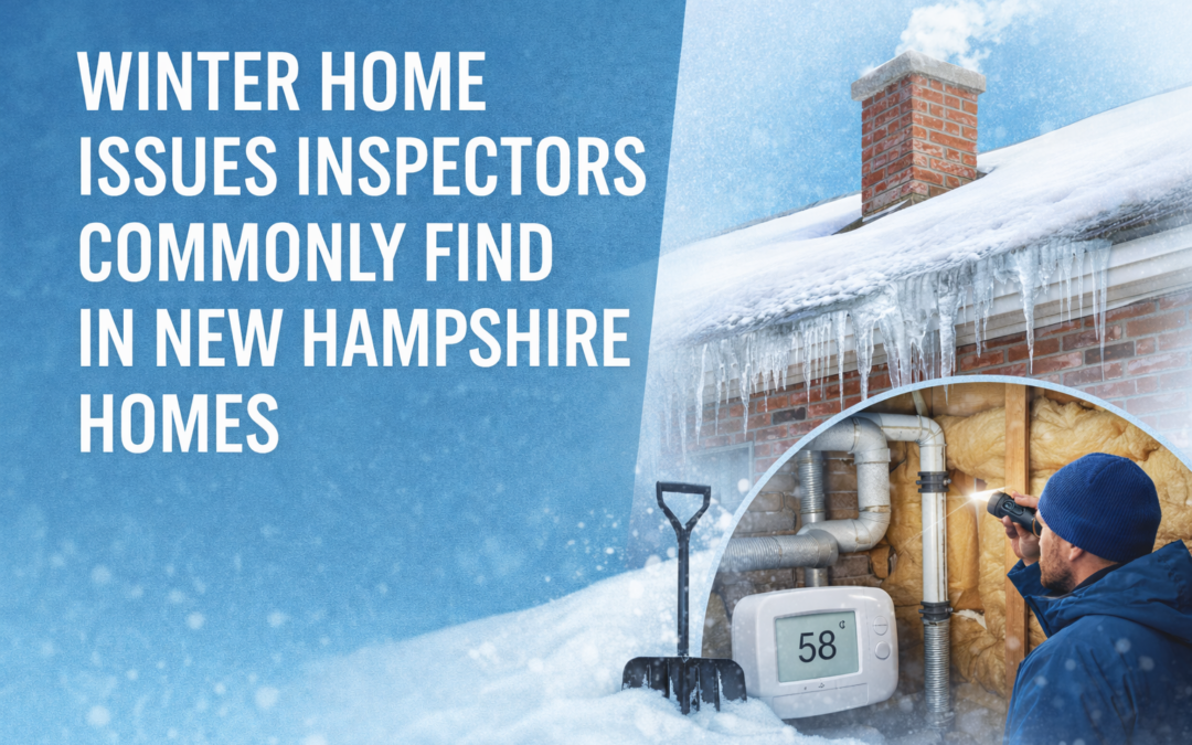 Winter Home Issues Inspectors Commonly Find in New Hampshire Homes